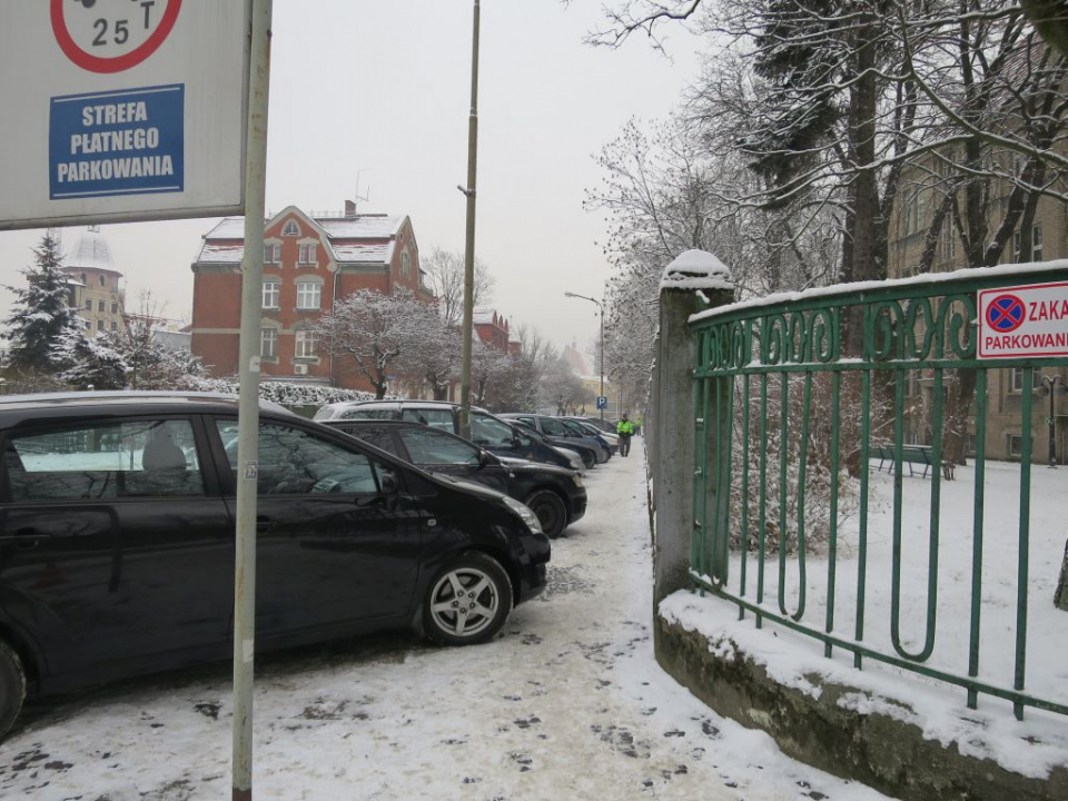 Parking prowadzony przez osoby bezrobotne [fot.Dorota Kłonowska]