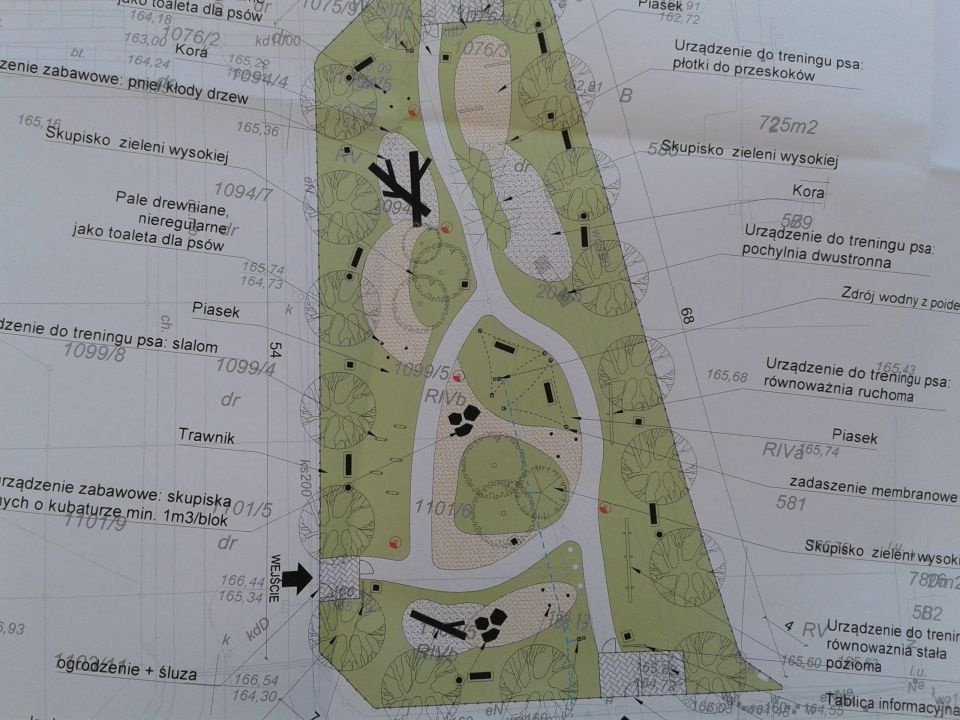 Plan parku dla psow [fot. Aneta Skomorowska]