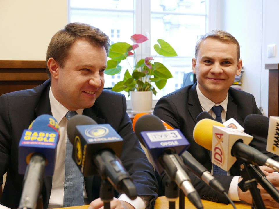 Arkadiusz Wiśniewski i Marcin Rol