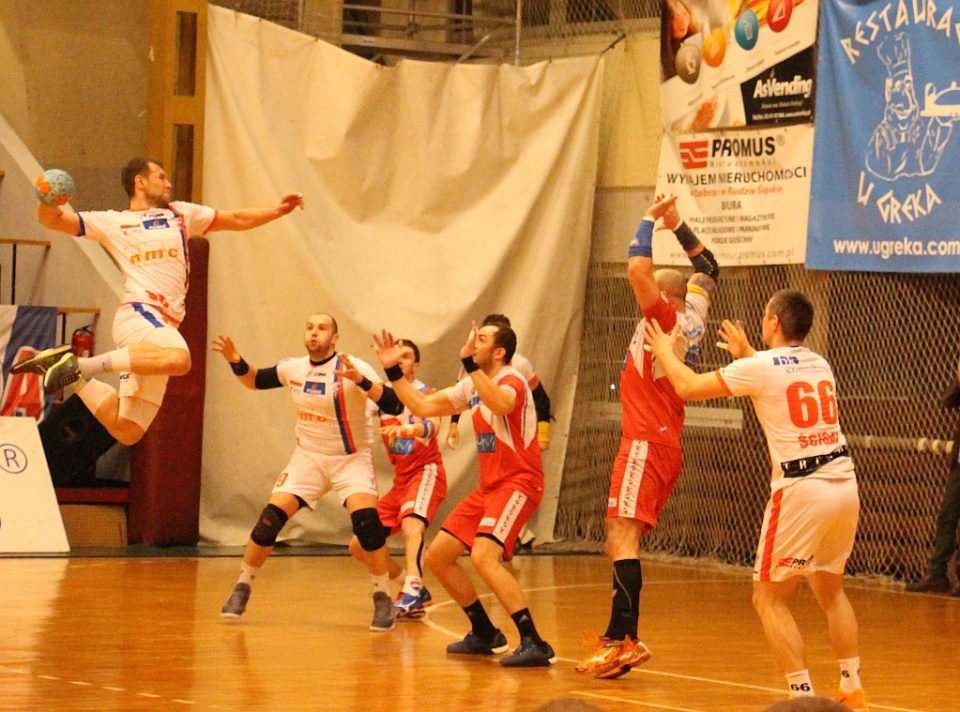 Górnik Zabrze - Gwardia Opole 32:31. Mecz w Zabrzu 12.03.2016 [fot. Donat Przybylski]