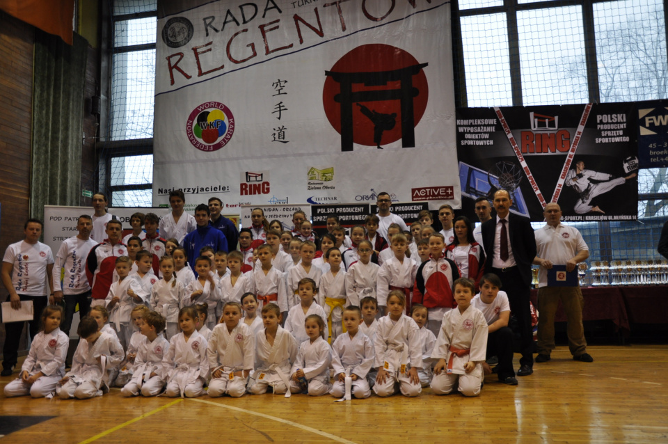 Turniej karate. Rada Regentów 2016 w Zawadzkiem [fot. archiwum organizatora]