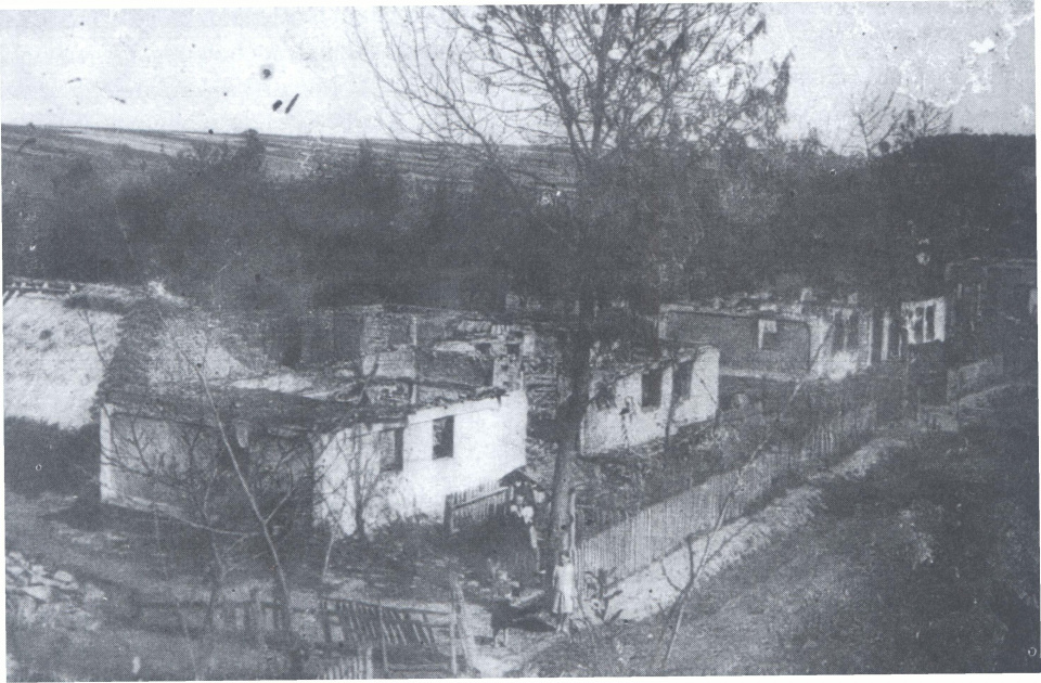 Puźniki po ludobójstwie UPA w 1945 r.