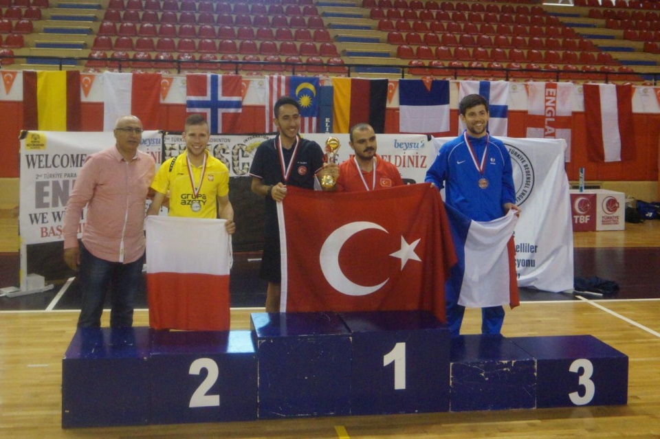 Międzynarodowy turniej w parabadmintona w Turcji w udziałem opolanina Bartka Mroza [fot. Tomasz Zioło]