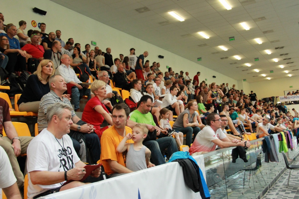 Grand Prix Polski w Pływaniu na pływalni Wodna Nuta w Opolu [fot. Daria Placek]