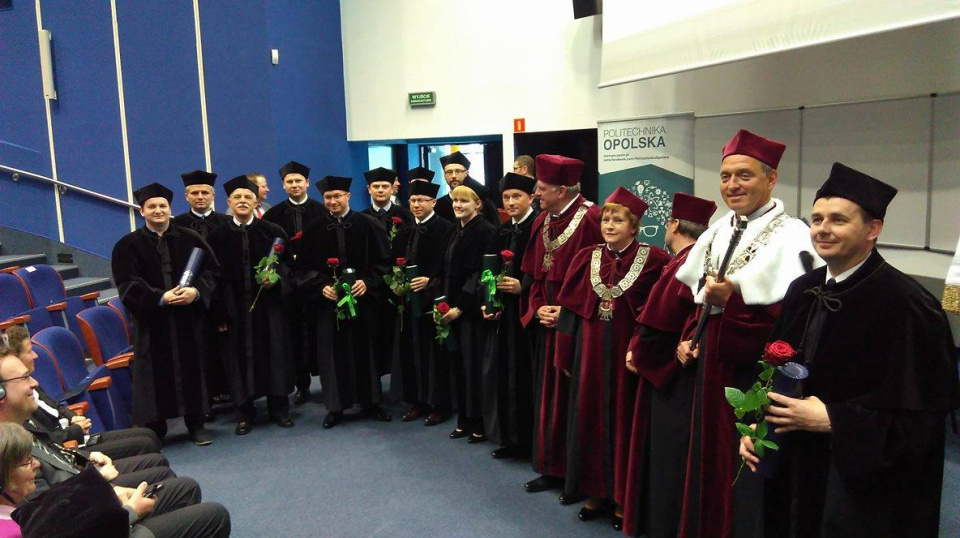 Politechnika Opolska świętuje 35 - lecie przyznania pierwszych praw doktorskich [fot. Daria Placek]