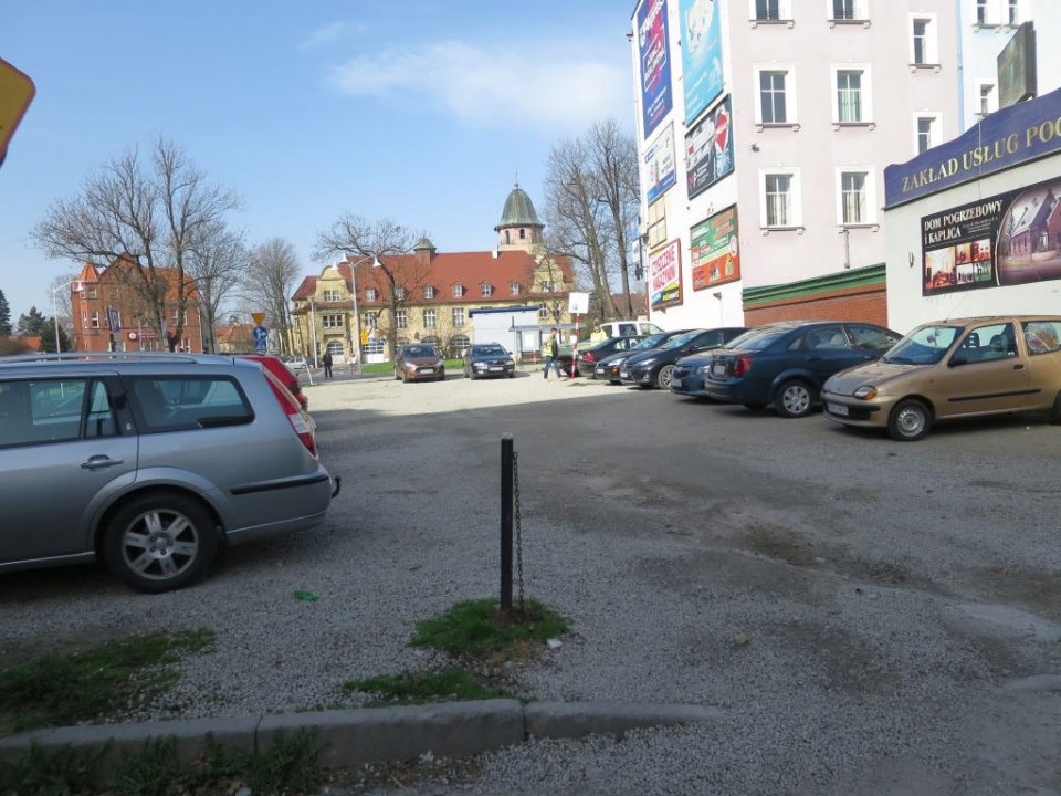 Strefa płatnego parkowania przy ul. Chopina w Nysie [fot.Dorota Kłonowska]