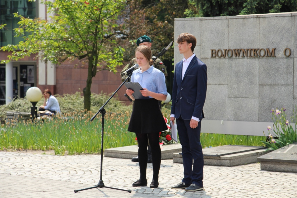 W Opolu uczczono pamięć młodych bohaterów powstania śląskiego [fot. Daria Placek]