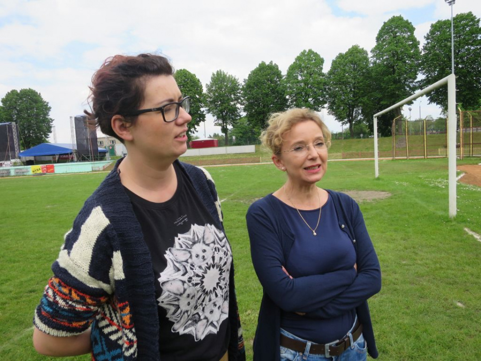 Od prawej: Marta Klubowicz i Aniela Łabuś [fot.Dorota Klonowska]