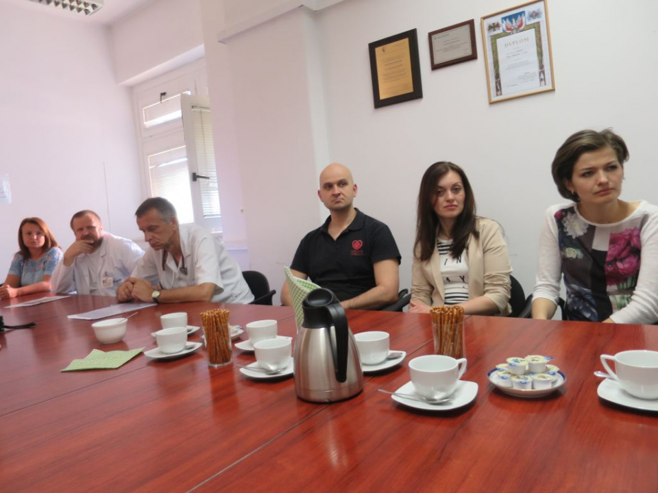 Spotkanie lekarzy z Ukrainy z dyrekcją ZOZ i ordynatorami [fot.Dorota Kłonowska]