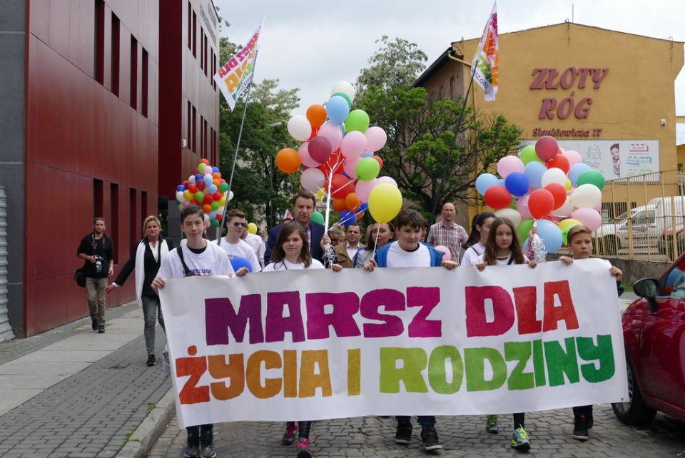 Marsz dla Życia i Rodziny w Opolu [fot. Monika Pawłowska]