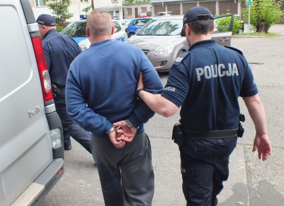 Zatrzymany 32-letni mężczyzna to mieszkaniec powiatu opolskiego [fot. policja]