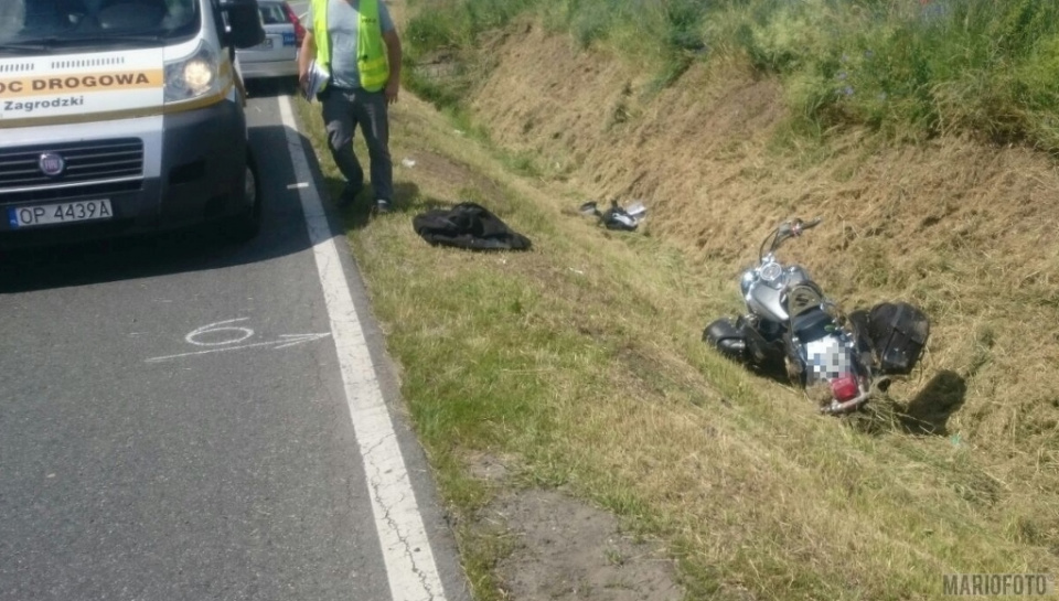 Motocyklista potrącił pieszą w Niemysłowicach. Kobieta zmarła w szpitalu [fot. Mariusz Materlik]