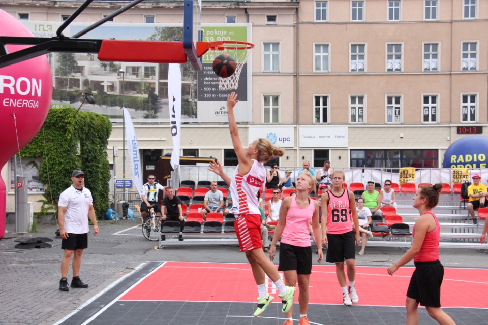 Koszykówka uliczna. Zelmer 3x3 Cup 2015 w Opolu [fot. Donat Przybylski]