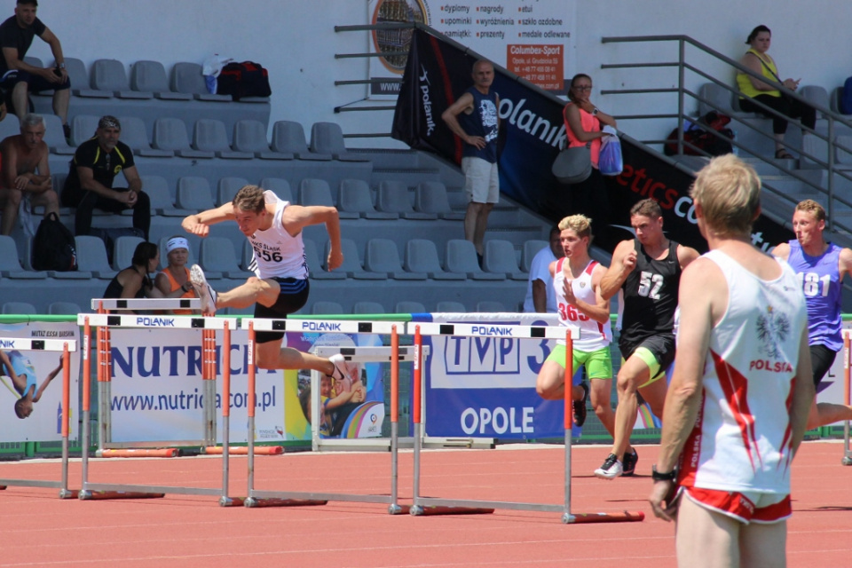 Mistrzostwa Polski Weteranów Lekkiejatletyki w Opolu [fot. Daria Placek]