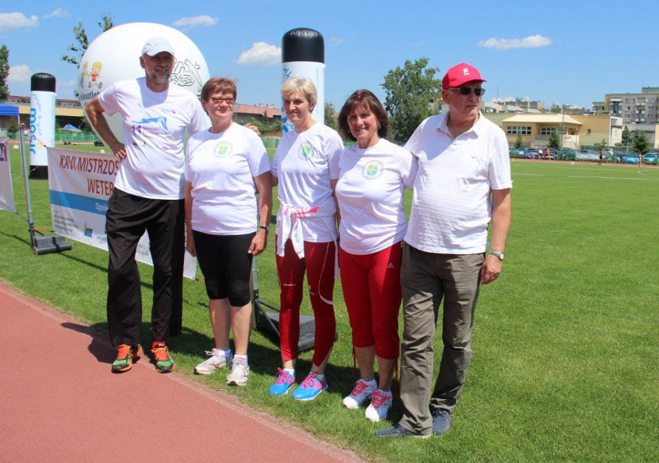 Mistrzostwa Polski Weteranów Lekkiejatletyki w Opolu [fot. Daria Placek]