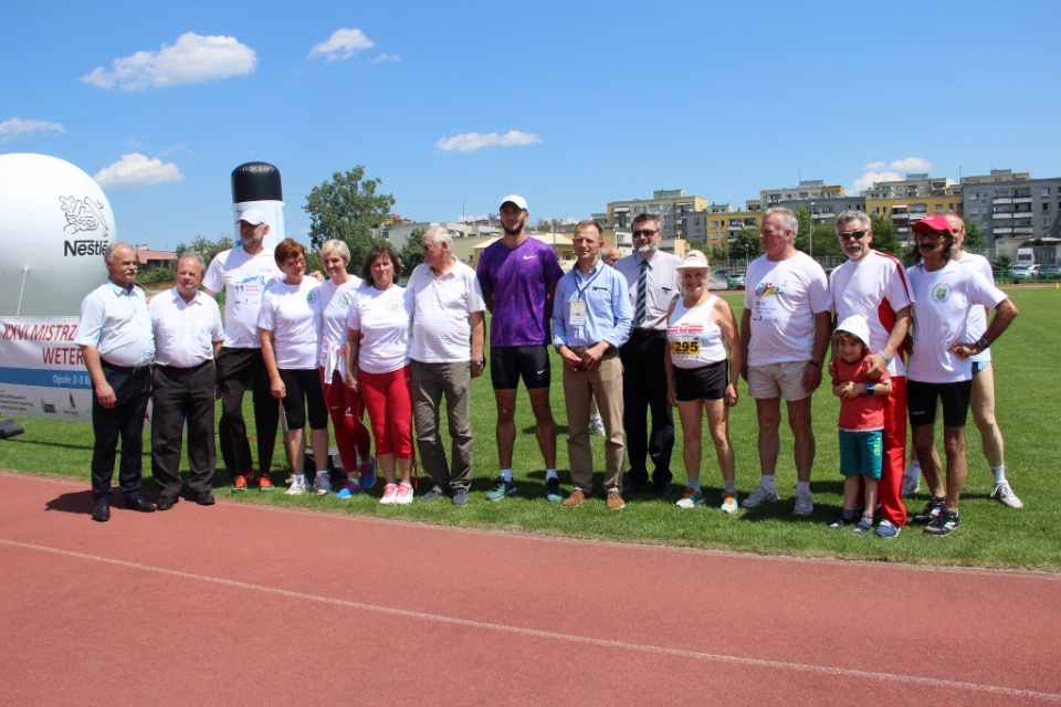 Mistrzostwa Polski Weteranów Lekkiejatletyki w Opolu [fot. Daria Placek]