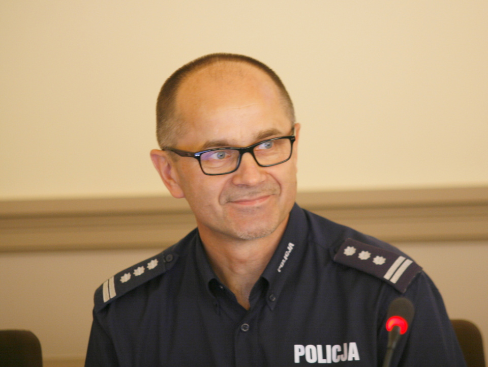 Inspektor Jarosław Kaleta [fot. Witold Wośtak]
