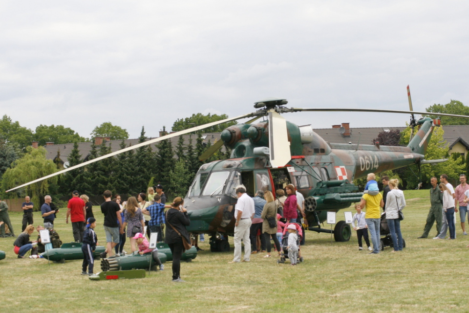 Śmigłowiec W-3 Sokół w Opolu [fot. Witold Wośtak]