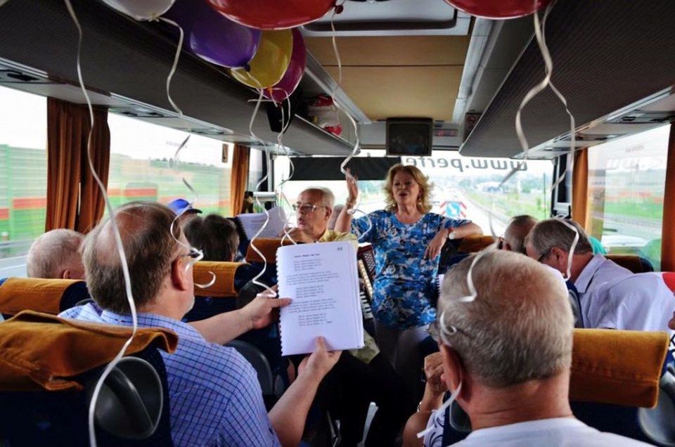Autobus z ponad setką opolan jest już w Warszawie [fot. organizatorzy wyjazdu]
