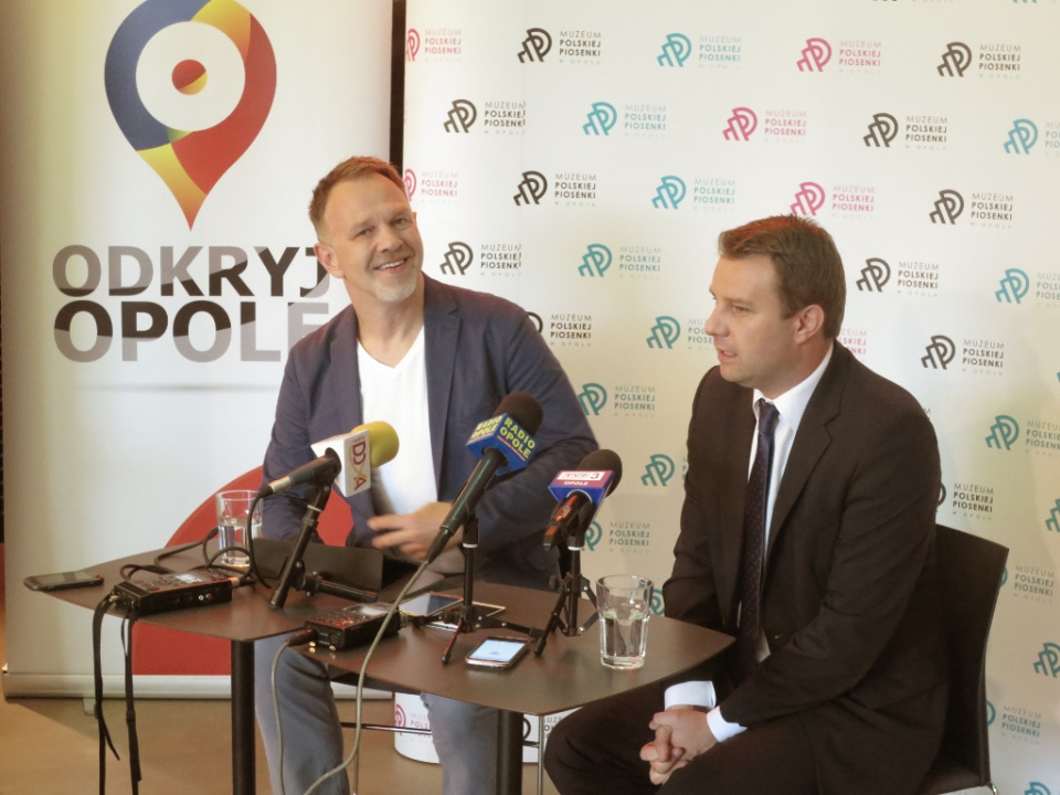 Jarosław Wasik (dyrektor MPP) i Arkadiusz Wiśniewski (prezydent Opola) [fot. Katarzyna Zawadzka]