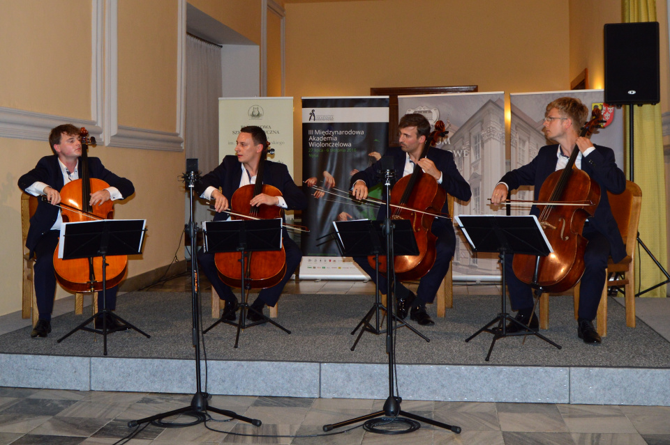 Polish Cello Quartet [fot. Adriana Zalewska]