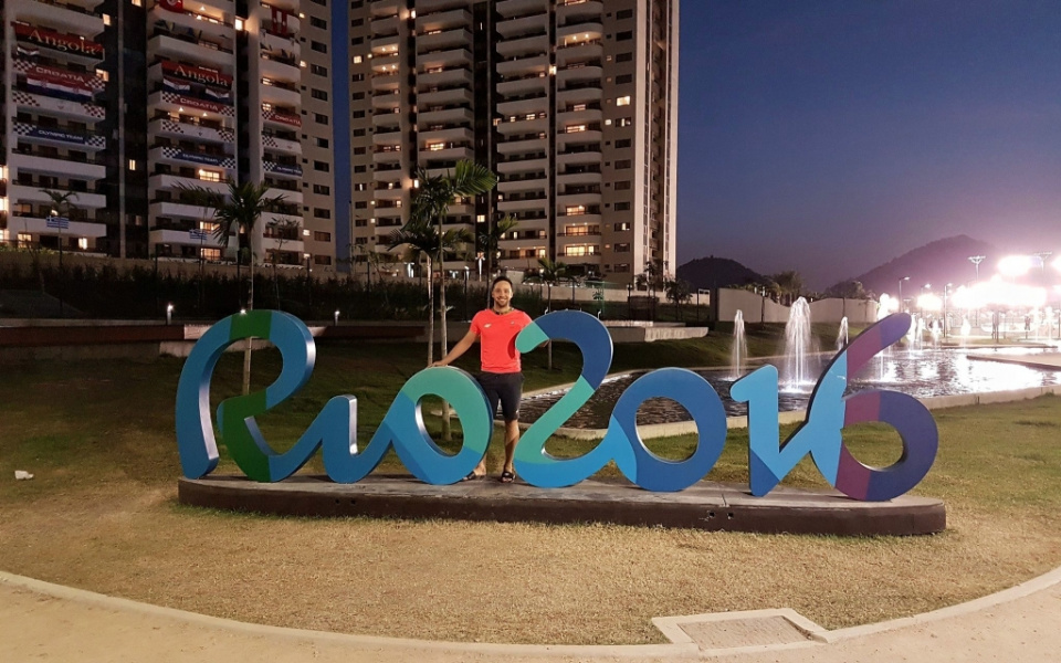 Krzysztof Maksel na Igrzyskach Olimpijskich w Rio [fot. archiwum prywatne / https://www.facebook.com/maksel.krzysztof/]