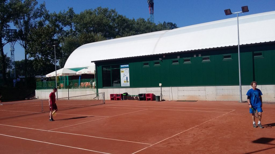 Nowe korty tenisowe w Opolu [fot. Cezary Puzyna]