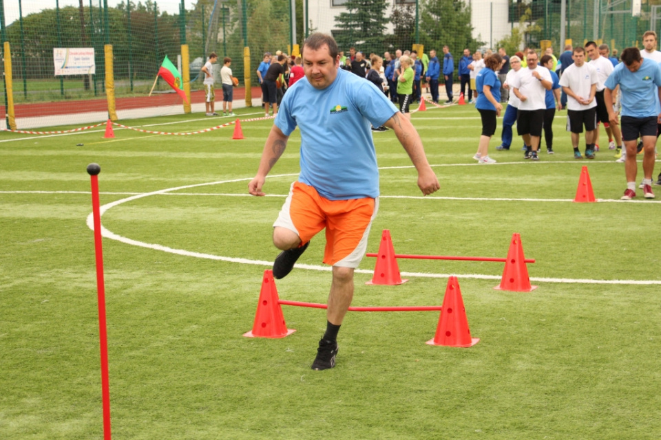 Sport niepełnosprawnych. II Igrzyska LZS osób niepełnosprawnych. Dobrzeń Wielki 18.09.2015 [fot. Donat Przybylski]