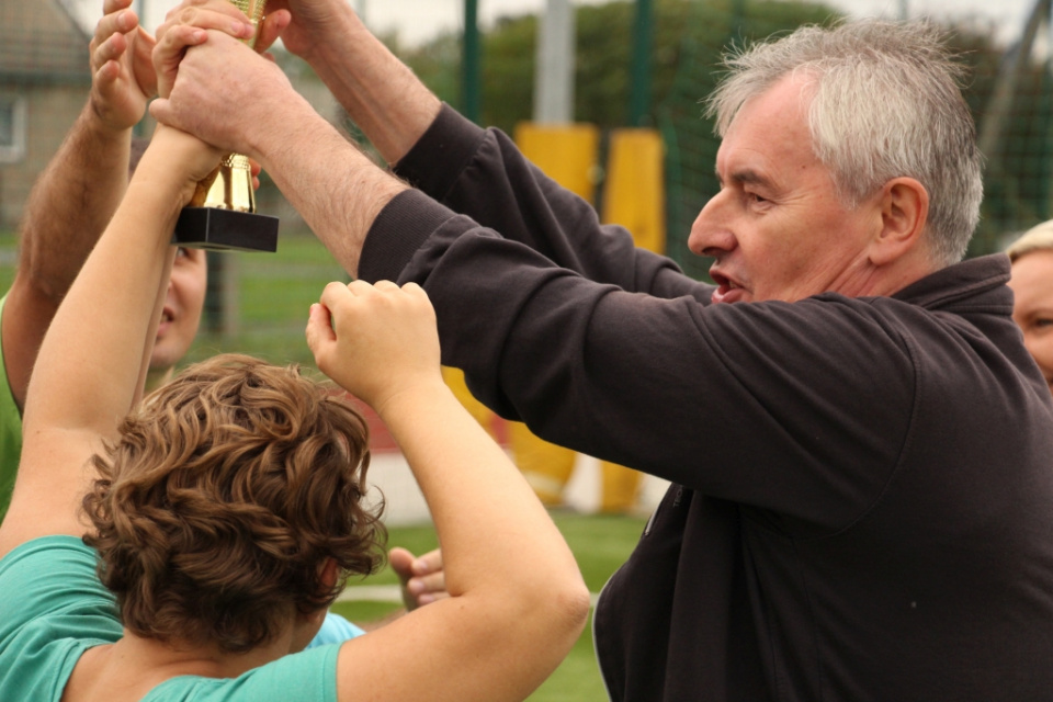 Sport niepełnosprawnych. II Igrzyska LZS osób niepełnosprawnych. Dobrzeń Wielki 18.09.2015 [fot. Donat Przybylski]