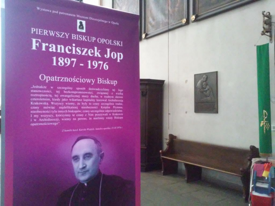 Wystawa poświęcona życiu biskupa Franciszka Jopa [fot. Piotr Wrona]