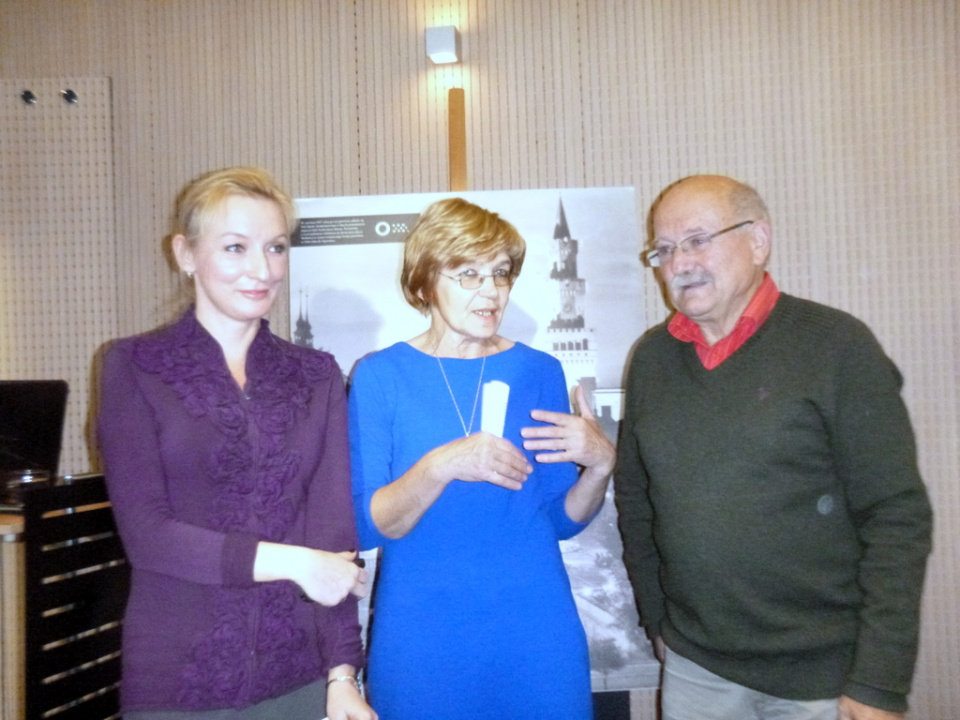 Anna Stryczek - Janicka, Danuta Łuczak i Tadeusz Jacek Rogoża [fot. Mariusz Majeran]