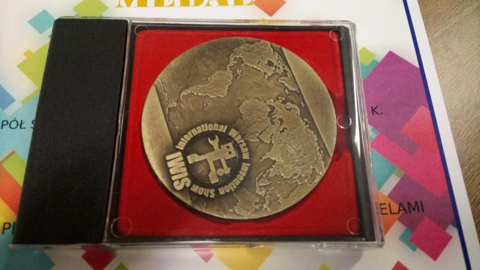 Złoty medal dla wynalazców z Opola za TUBE [fot. Agnieszka Stefaniak]