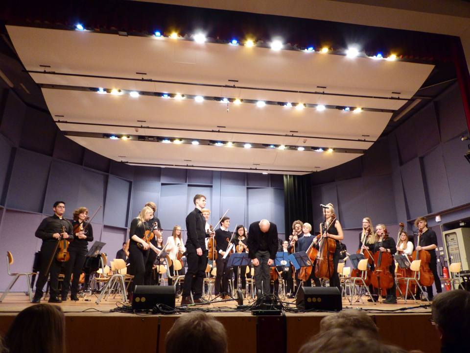 Wspólny koncert młodych wykonawców z miast partnerskich w Northeim [zdj. Agencja Promocji i Rozwoju Gminy Prudnik]