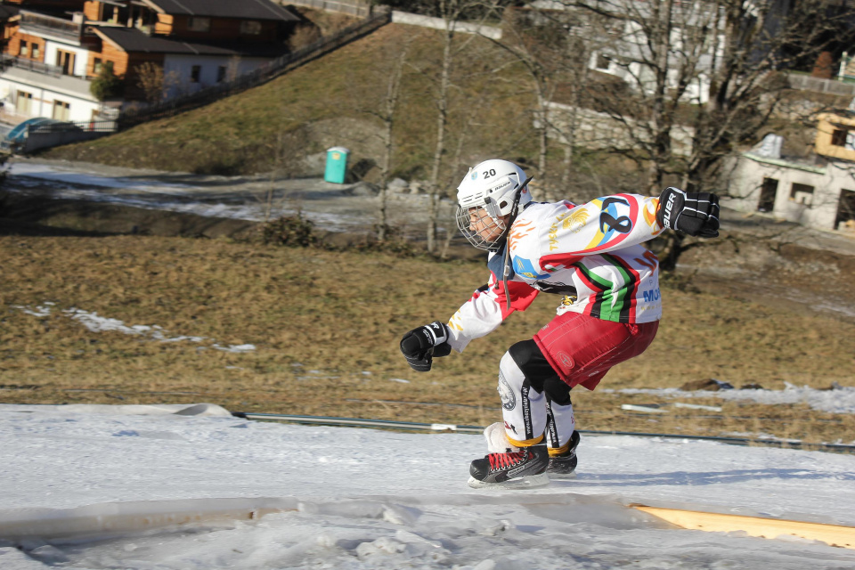 Młodzi adepci ice cross downhillu wystartowali w zawodach w Austrii [fot. Piotr Sajko]