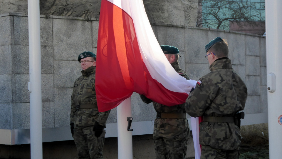 Obchody 35. rocznicy ogłoszenia stanu wojennego w Opolu [fot. Mariusz Chałupnik]