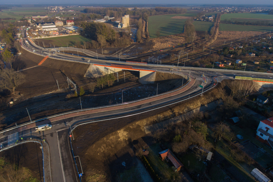 Nowy wiadukt w Strzelcach Opolskich [foto: Waldemar Burcek]