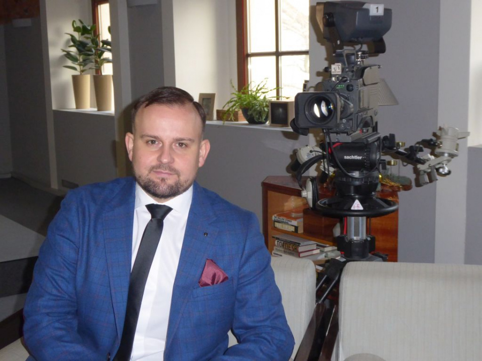 Mateusz Magdziarz, dyrektor TVP 3 Opole [fot. Piotr Wrona]