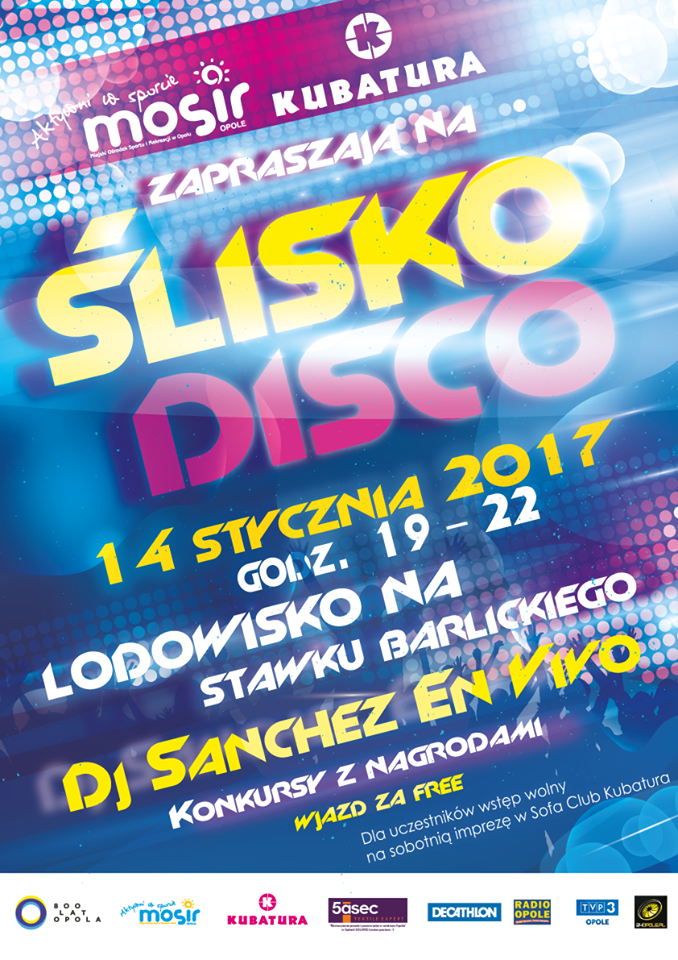 'Ślisko Disco' - takiej imprezy w Opolu jeszcze nie było!