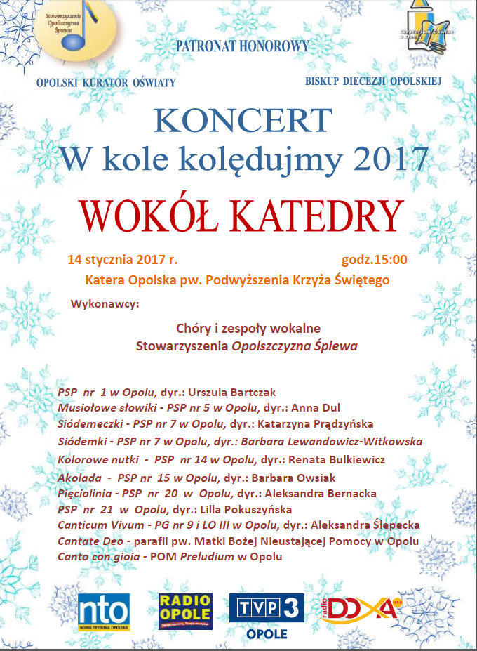 Koncert kolęd w Katedrze Opolskiej już w sobotę