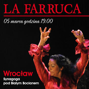 Koncert „Pasja Flamenco” z gwiazdą Rosario Montoya La Farruca odbędzie się w niedzielę (05.03) we Wrocławiu