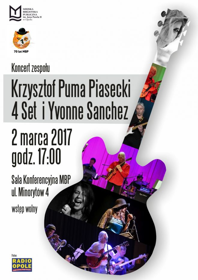 Krzysztof Puma Piasecki 4 Set i Yvonne Sanchez już w czwartek (02.03) zagrają w MBP w Opolu