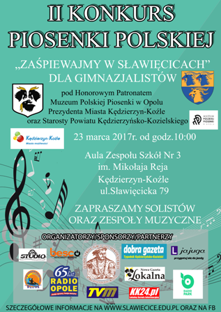II Konkurs Piosenki Polskiej 'Zaśpiewajmy w Sławięcicach' odbędzie się w czwartek (23.03) w ZS nr 3 w Kędzierzynie-Koźlu [fot. [fot. sxc.hu]