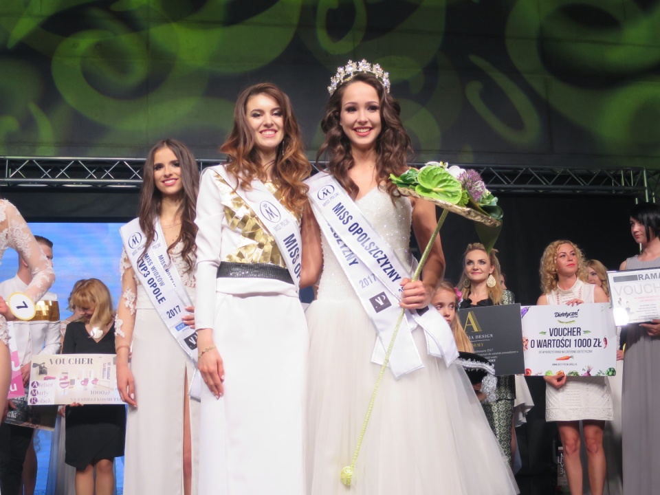 Miss Opolszczyzny 2017 została Kamila Świerc, która okazała się też Miss Polski 2017 [fot. Kamila Gal-Skorupa]