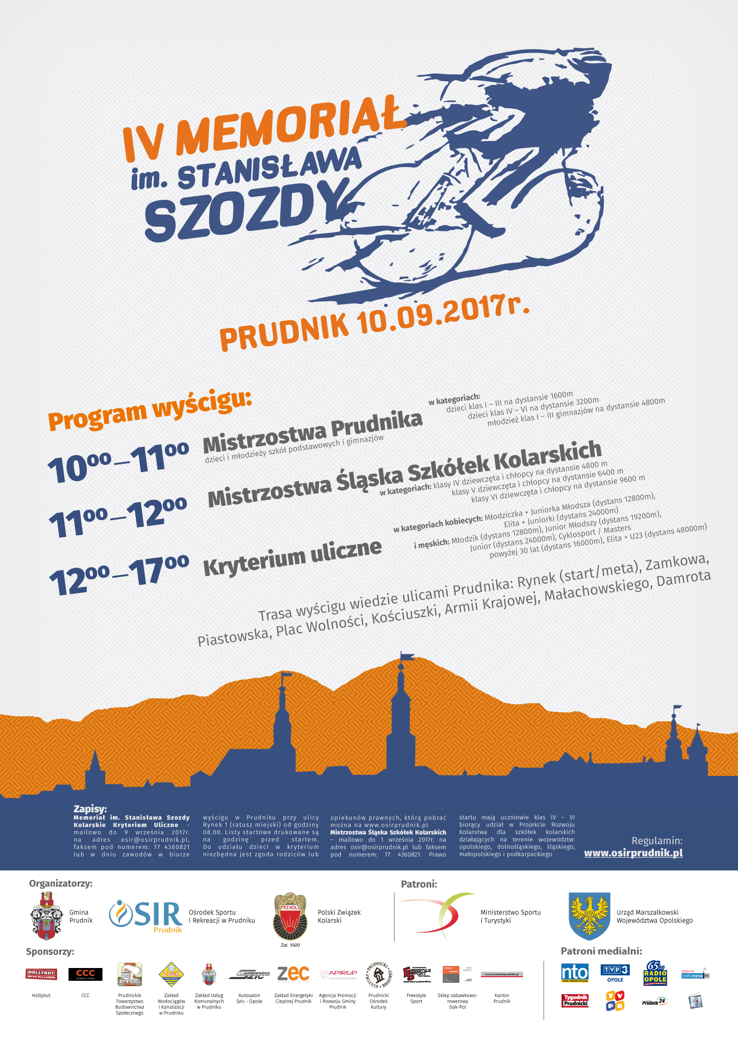 IV Memoriał im. Stanisława Szozdy już w niedzielę (10.09) w Prudniku