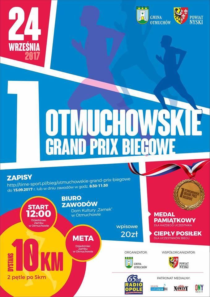 I Otmuchowskie Grand Prix Biegowe już w niedzielę
