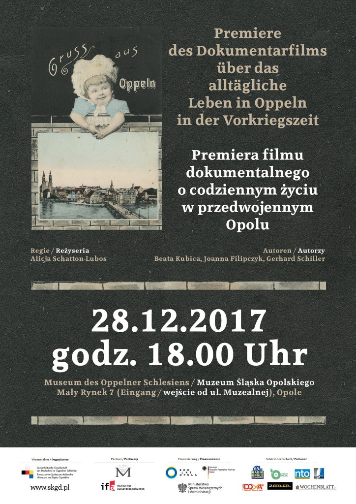 Dowiedź się więcej o życiu w przedwojennym Opolu! Premiera filmu 'Gruss aus Oppeln' już w czwartek w Muzeum Śląska Opolskiego. Początek o godz. 18:00