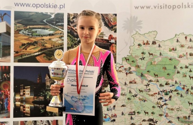 Opolanka Mistrzynią Polski Młodzików w łyżwiarstwie figurowym