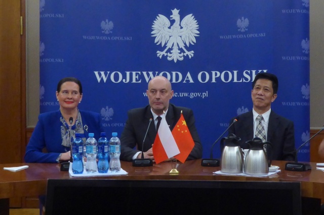 Ambasador Chin z wizytą w Opolu. Zapowiada zacieśnienie relacji z regionem