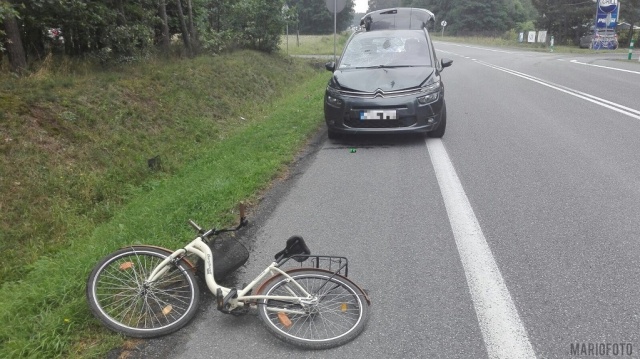 Policja szuka świadków potrącenia rowerzysty w Opolu