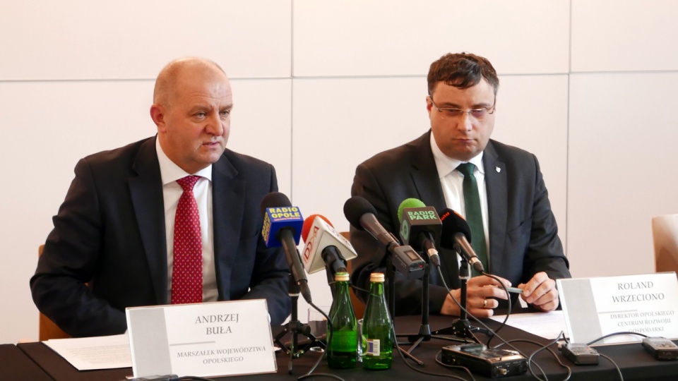 Andrzej Buła i Roland Wrzeciono ogłosili plany OCRG na 2017 rok [fot. Mariusz Chałupnik]